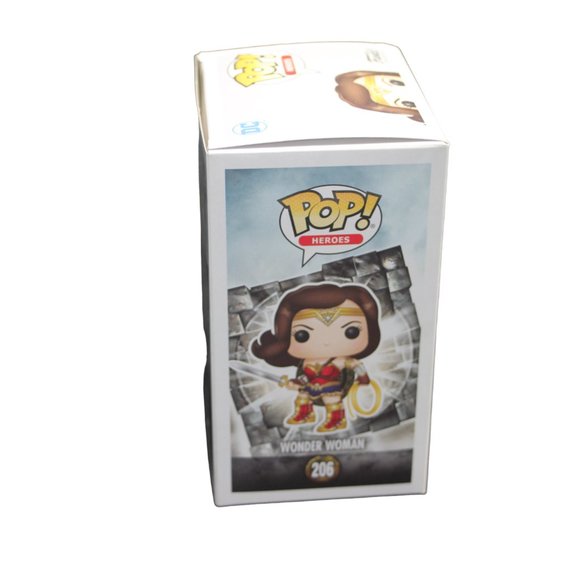 Funko Pop DC Justice League Movie Wonder Woman Toy Vinyl Figure # 206 - Picture 6 of 10